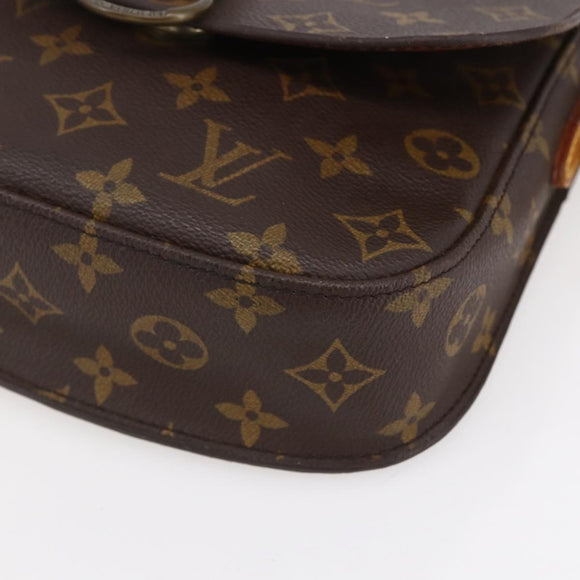 LOUIS VUITTON Monogram Saint Cloud MM Shoulder Bag M51243 LV Auth BA7852