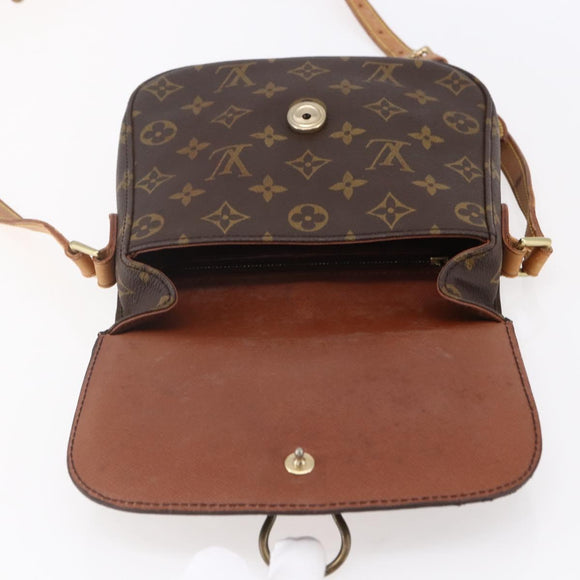 LOUIS VUITTON Monogram Saint Cloud MM Shoulder Bag M51243 LV Auth BA7852