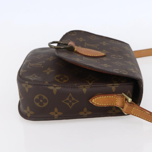LOUIS VUITTON Monogram Saint Cloud MM Shoulder Bag M51243 LV Auth BA7852