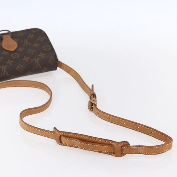 LOUIS VUITTON Monogram Saint Cloud MM Shoulder Bag M51243 LV Auth BA7852
