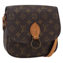 LOUIS VUITTON Monogram Saint Cloud MM Shoulder Bag M51243 LV Auth BA7853-1