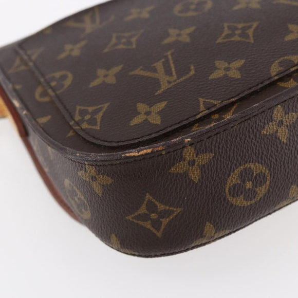 LOUIS VUITTON Monogram Saint Cloud MM Shoulder Bag M51243 LV Auth BA7853