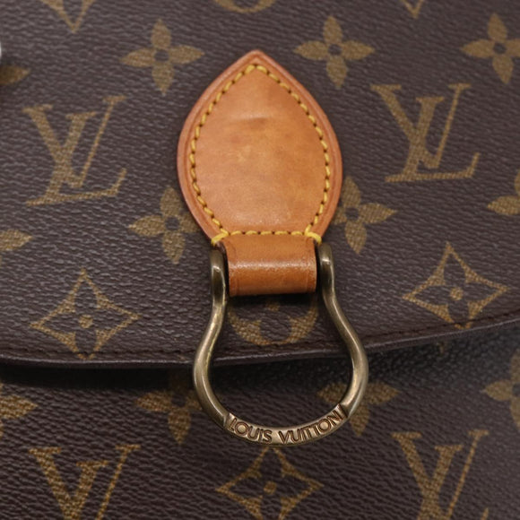 LOUIS VUITTON Monogram Saint Cloud MM Shoulder Bag M51243 LV Auth BA7853