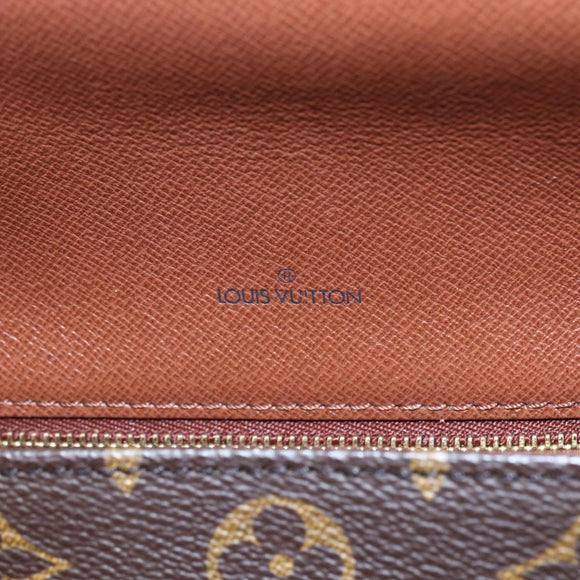 LOUIS VUITTON Monogram Saint Cloud MM Shoulder Bag M51243 LV Auth BA7853