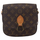 LOUIS VUITTON Monogram Saint Cloud MM Shoulder Bag M51243 LV Auth BA7853-13