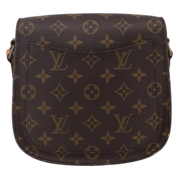 LOUIS VUITTON Monogram Saint Cloud MM Shoulder Bag M51243 LV Auth BA7853