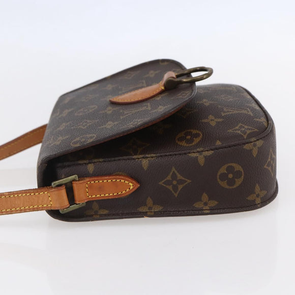 LOUIS VUITTON Monogram Saint Cloud MM Shoulder Bag M51243 LV Auth BA7853
