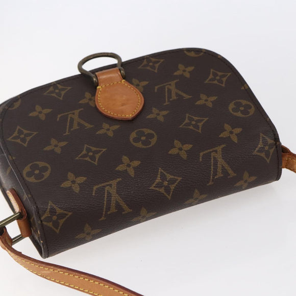 LOUIS VUITTON Monogram Saint Cloud MM Shoulder Bag M51243 LV Auth BA7853
