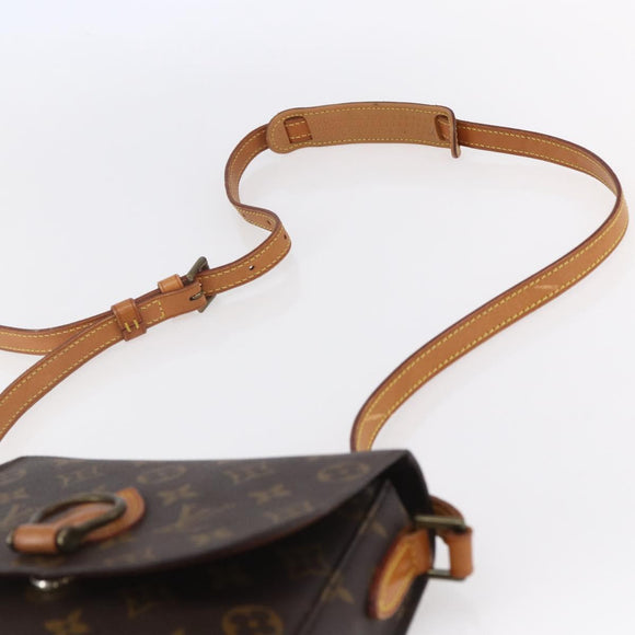 LOUIS VUITTON Monogram Saint Cloud MM Shoulder Bag M51243 LV Auth BA7853