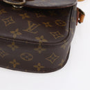 LOUIS VUITTON Monogram Saint Cloud MM Shoulder Bag M51243 LV Auth BA7854-14