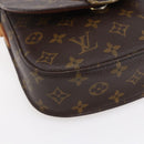 LOUIS VUITTON Monogram Saint Cloud MM Shoulder Bag M51243 LV Auth BA7854-15