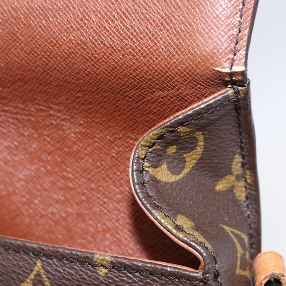 LOUIS VUITTON Monogram Saint Cloud MM Shoulder Bag M51243 LV Auth BA7854