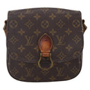LOUIS VUITTON Monogram Saint Cloud MM Shoulder Bag M51243 LV Auth BA7854-13