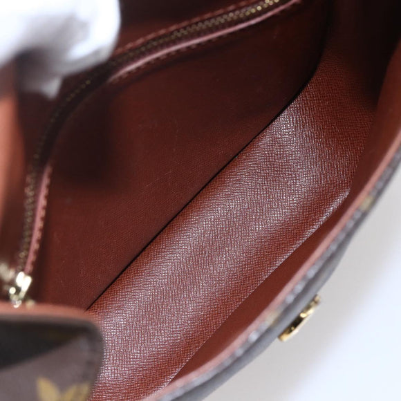 LOUIS VUITTON Monogram Saint Cloud MM Shoulder Bag M51243 LV Auth BA7854