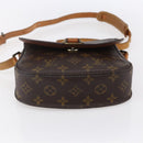 LOUIS VUITTON Monogram Saint Cloud MM Shoulder Bag M51243 LV Auth BA7854-5
