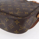 LOUIS VUITTON Monogram Saint Cloud GM Shoulder Bag M51242 LV Auth BA7855-17