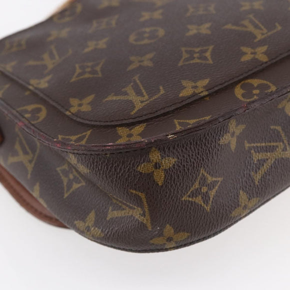 LOUIS VUITTON Monogram Saint Cloud GM Shoulder Bag M51242 LV Auth BA7855