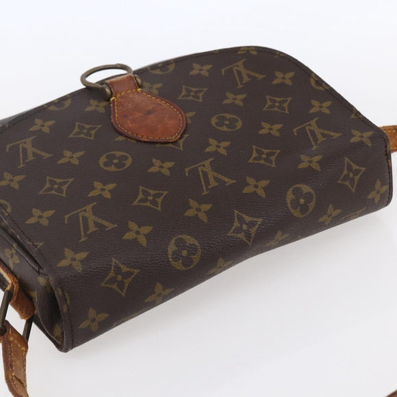 LOUIS VUITTON Monogram Saint Cloud GM Shoulder Bag M51242 LV Auth BA7855