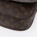 LOUIS VUITTON Monogram Saint Cloud GM Shoulder Bag M51242 LV Auth BA7856-14