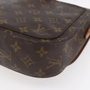 LOUIS VUITTON Monogram Saint Cloud GM Shoulder Bag M51242 LV Auth BA7856-16