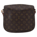 LOUIS VUITTON Monogram Saint Cloud GM Shoulder Bag M51242 LV Auth BA7856-2