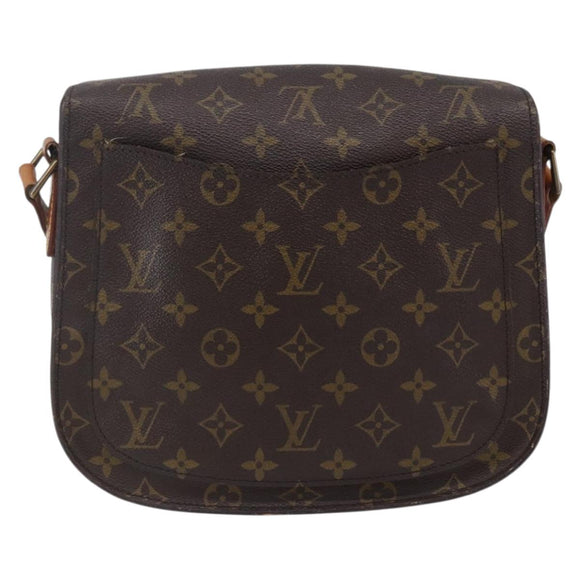 LOUIS VUITTON Monogram Saint Cloud GM Shoulder Bag M51242 LV Auth BA7856