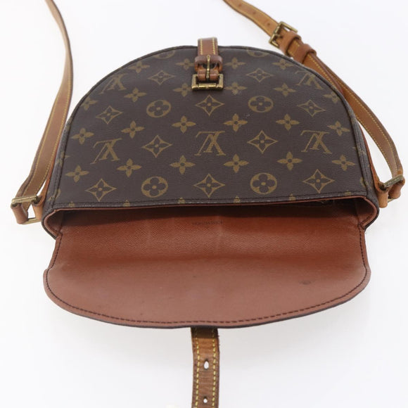 LOUIS VUITTON Monogram Chantilly MM Shoulder Bag M51233 LV Auth BA7857
