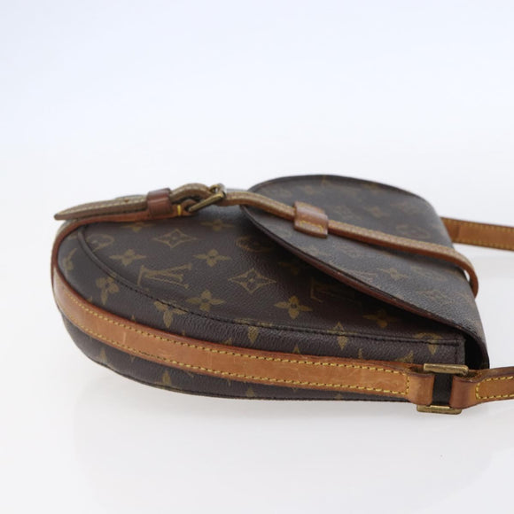 LOUIS VUITTON Monogram Chantilly MM Shoulder Bag M51233 LV Auth BA7857
