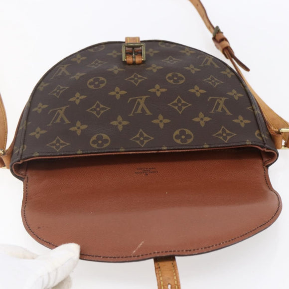 LOUIS VUITTON Monogram Chantilly MM Shoulder Bag M51233 LV Auth BA7858