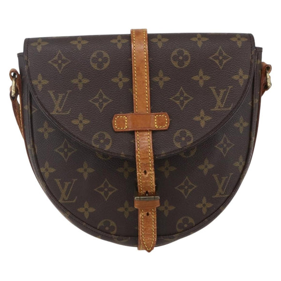 LOUIS VUITTON Monogram Chantilly MM Shoulder Bag M51233 LV Auth BA7858