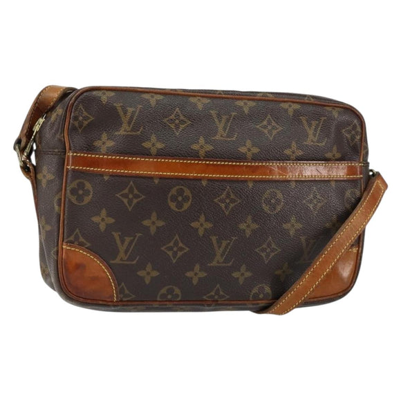 LOUIS VUITTON Monogram Trocadero 27 Shoulder Bag M51274 LV Auth BA7862