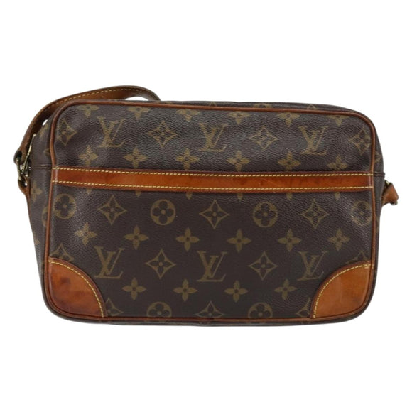 LOUIS VUITTON Monogram Trocadero 27 Shoulder Bag M51274 LV Auth BA7862