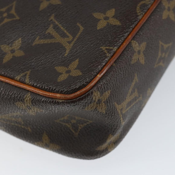 LOUIS VUITTON Monogram Compiegne 23 Clutch Bag M51847 LV Auth BA7865