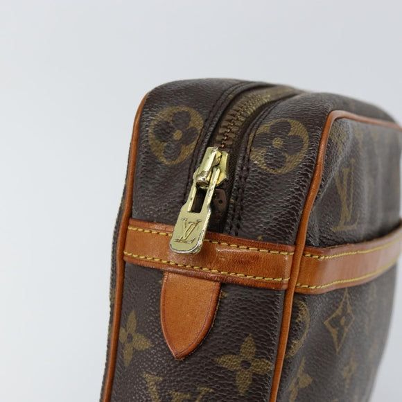 LOUIS VUITTON Monogram Compiegne 23 Clutch Bag M51847 LV Auth BA7865