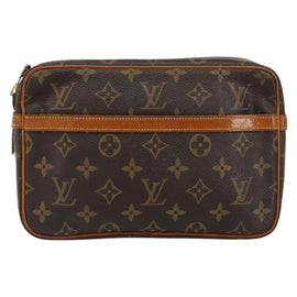 LOUIS VUITTON Monogram Compiegne 23 Clutch Bag M51847 LV Auth BA7865 - 0