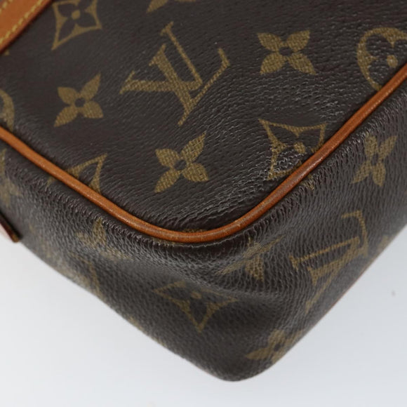 LOUIS VUITTON Monogram Compiegne 23 Clutch Bag M51847 LV Auth BA7865