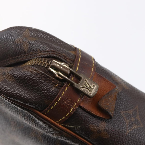 LOUIS VUITTON Monogram Compiegne 28 Clutch Bag M51845 LV Auth BA7866