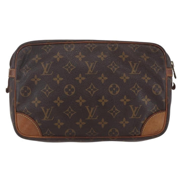 LOUIS VUITTON Monogram Compiegne 28 Clutch Bag M51845 LV Auth BA7866 - 0