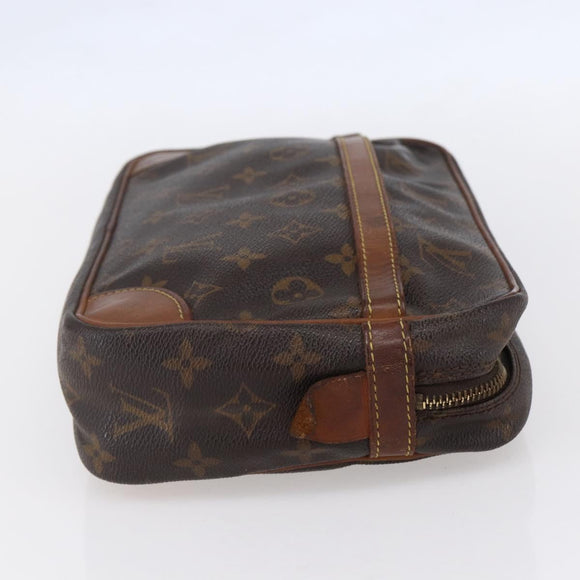 LOUIS VUITTON Monogram Compiegne 28 Clutch Bag M51845 LV Auth BA7866