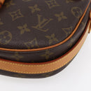 LOUIS VUITTON Monogram Jeune Fille GM Shoulder Bag M51225 LV Auth BA7869-15