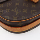 LOUIS VUITTON Monogram Jeune Fille GM Shoulder Bag M51225 LV Auth BA7869-16
