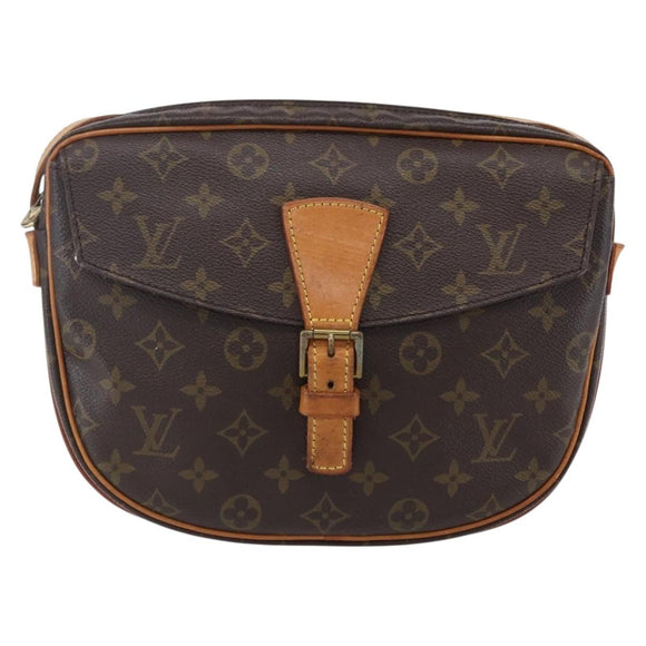LOUIS VUITTON Monogram Jeune Fille GM Shoulder Bag M51225 LV Auth BA7869