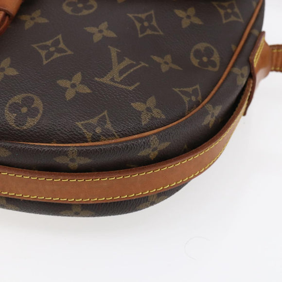 LOUIS VUITTON Monogram Jeune Fille GM Shoulder Bag M51225 LV Auth BA7870
