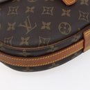 LOUIS VUITTON Monogram Jeune Fille GM Shoulder Bag M51225 LV Auth BA7870-15