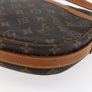 LOUIS VUITTON Monogram Jeune Fille GM Shoulder Bag M51225 LV Auth BA7870-16