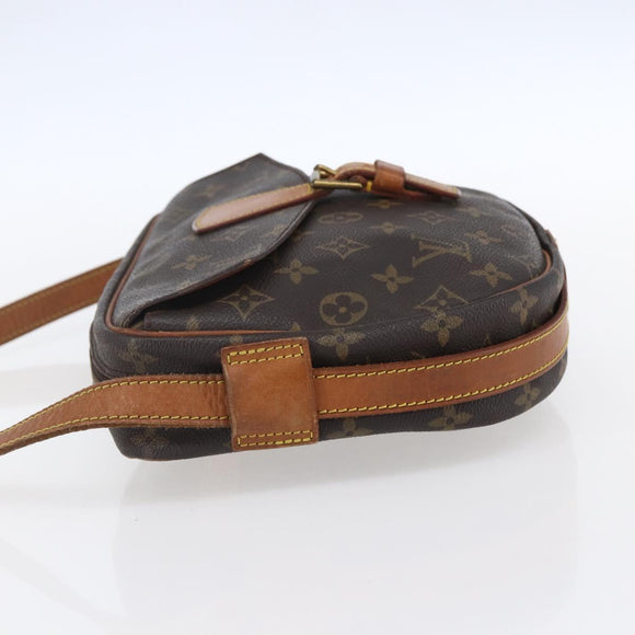 LOUIS VUITTON Monogram Jeune Fille GM Shoulder Bag M51225 LV Auth BA7870
