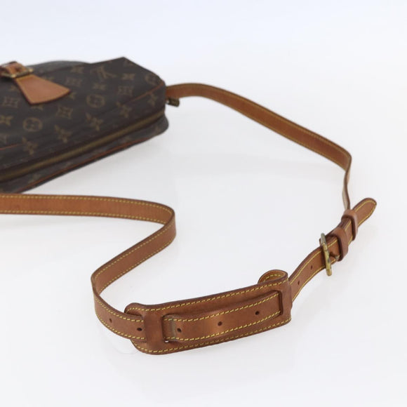 LOUIS VUITTON Monogram Jeune Fille GM Shoulder Bag M51225 LV Auth BA7870