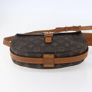 LOUIS VUITTON Monogram Jeune Fille GM Shoulder Bag M51225 LV Auth BA7870-5