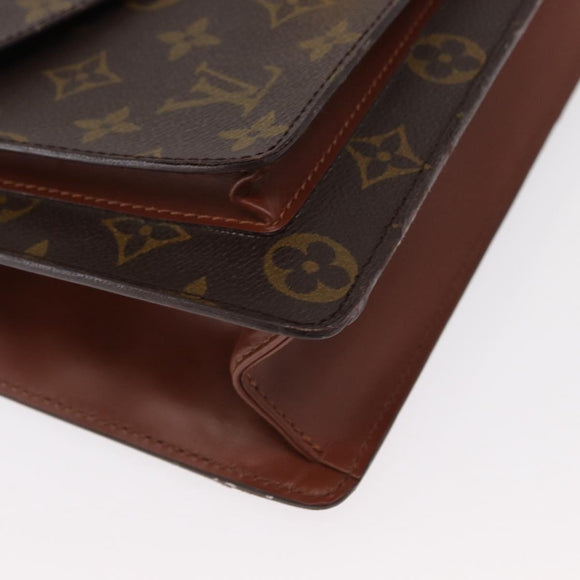 LOUIS VUITTON Monogram Monceau 28 Hand Bag M51185 LV Auth BA7872