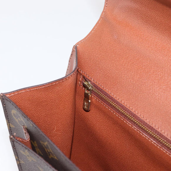 LOUIS VUITTON Monogram Monceau 28 Hand Bag M51185 LV Auth BA7872